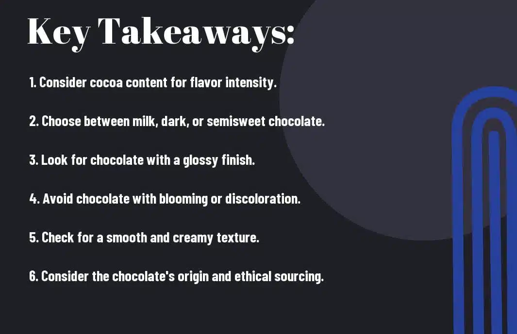 How to Choose the Perfect Chocolate for Baking?