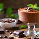 Dairy-Free Chocolate Mousse: Creamy, guilt-free indulgence for vegans & lactose-intolerant. Delightful taste in every spoonful.