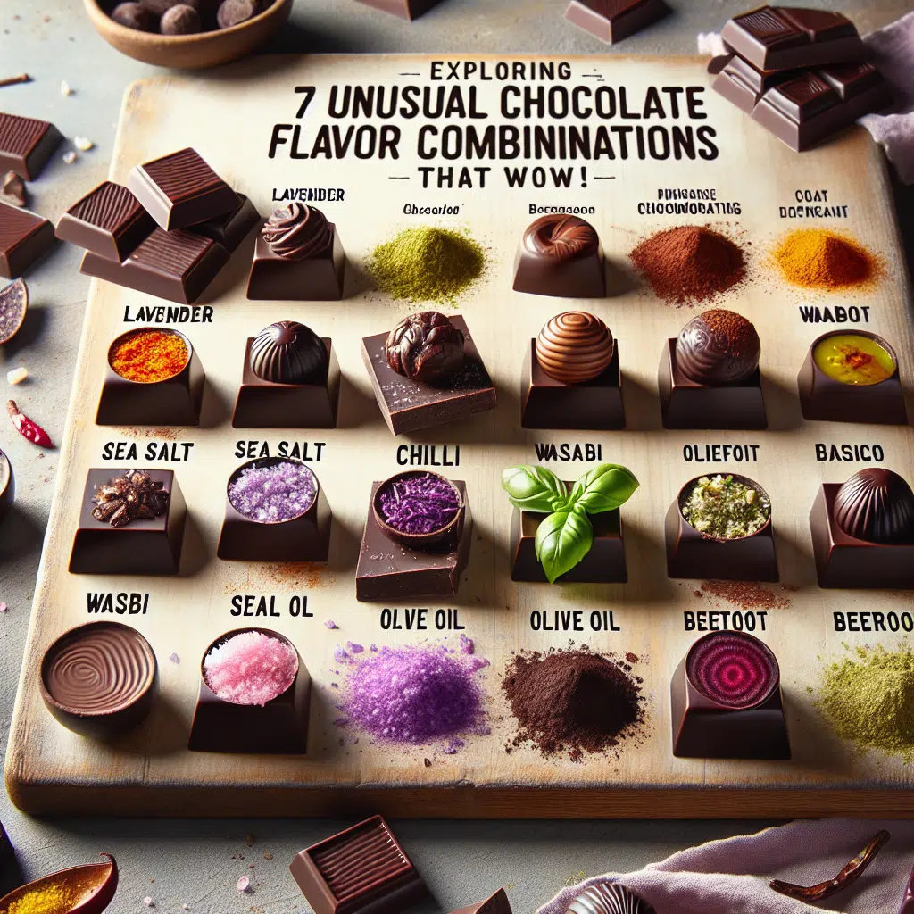 exploring unusual chocolate flavor combinations