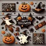 Halloween chocolate bark